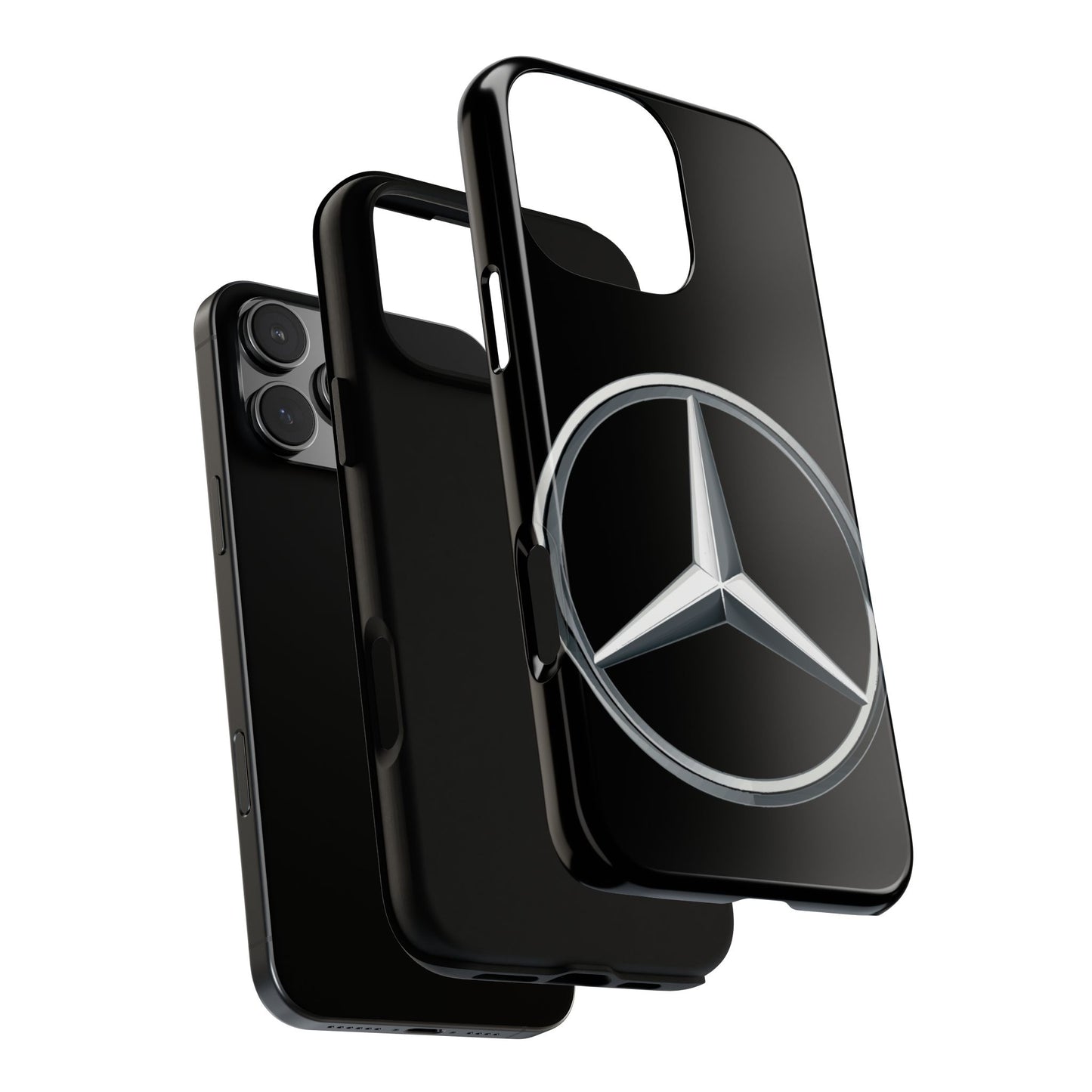 Phone Case iPhone 16/15/14 - Luxury Car Emblem Tough Case