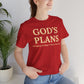 God's Plans — Inspirational Faith & Trust Tee ("God's Plans Will Always Be Bigger & Better Than Yours")