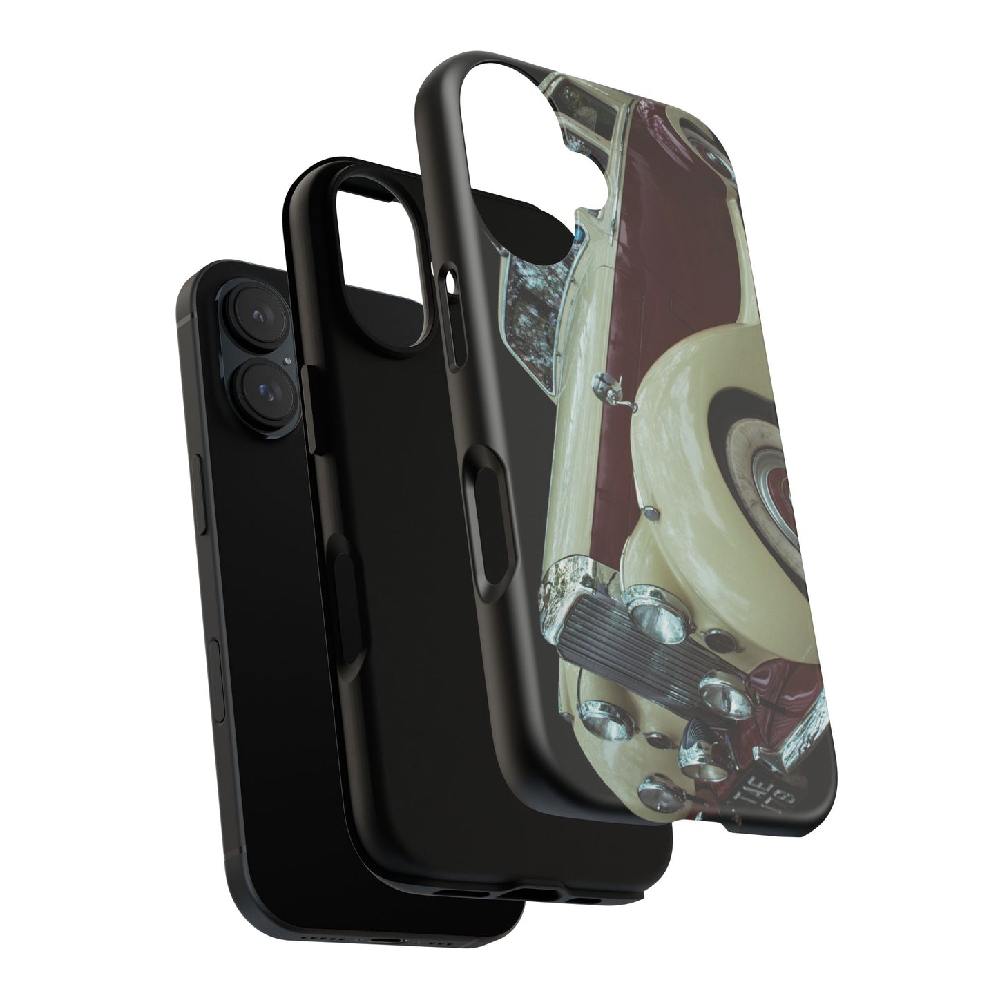 Phone Case iPhone 16/15/14 - Luxury Car Tough Case