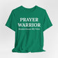 Prayer Warrior – Heaven Knows My Voice Faith-Based Inspirational T-Shirt
