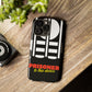 Phone Case iPhone 16/15/14 - Funny Prisoner to this Device Tough Case