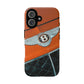 Phone Case iPhone 16/15/14 - Orange Luxury Car Tough Case