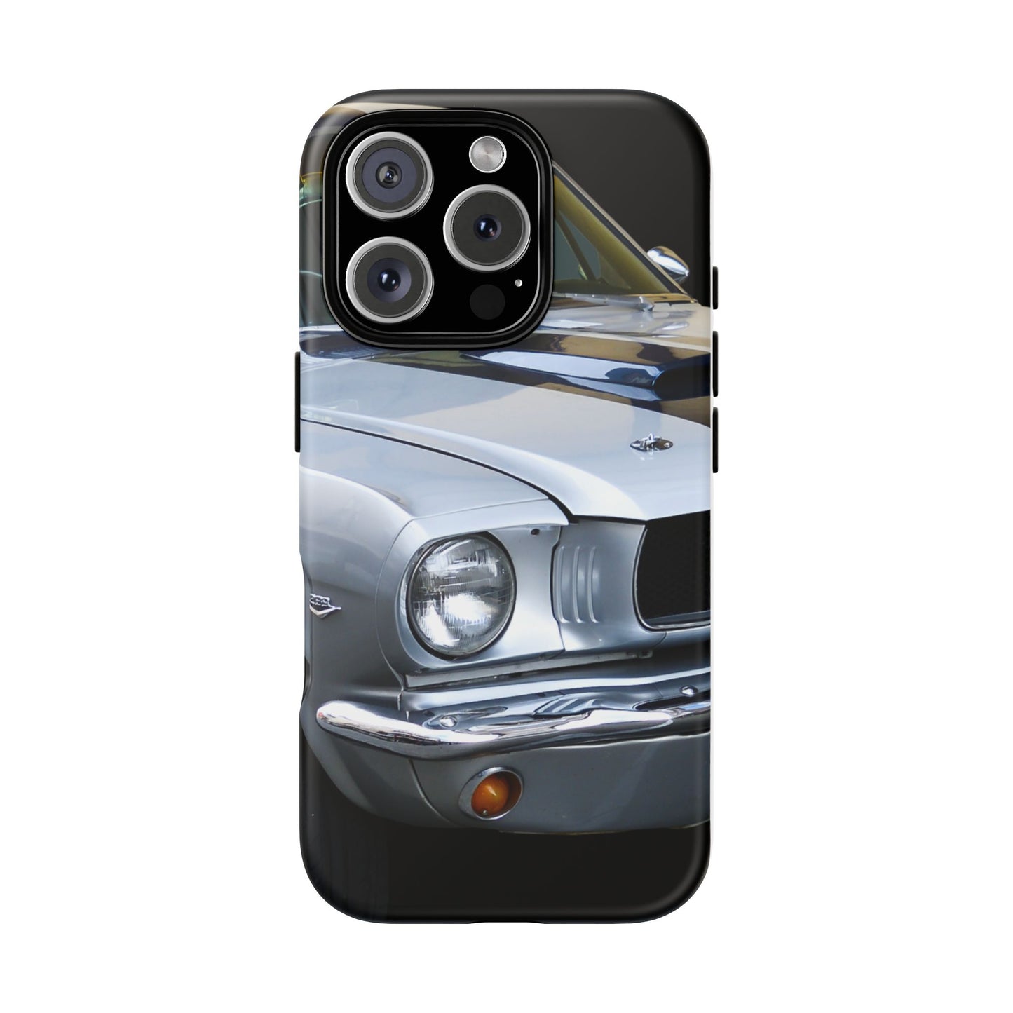 Phone Case iPhone 16/15/14 - Silver Car Tough Case