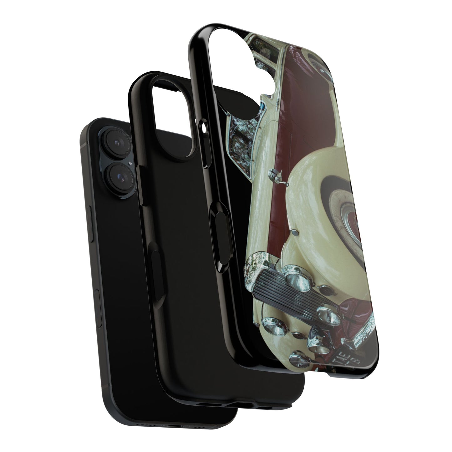 Phone Case iPhone 16/15/14 - Luxury Car Tough Case