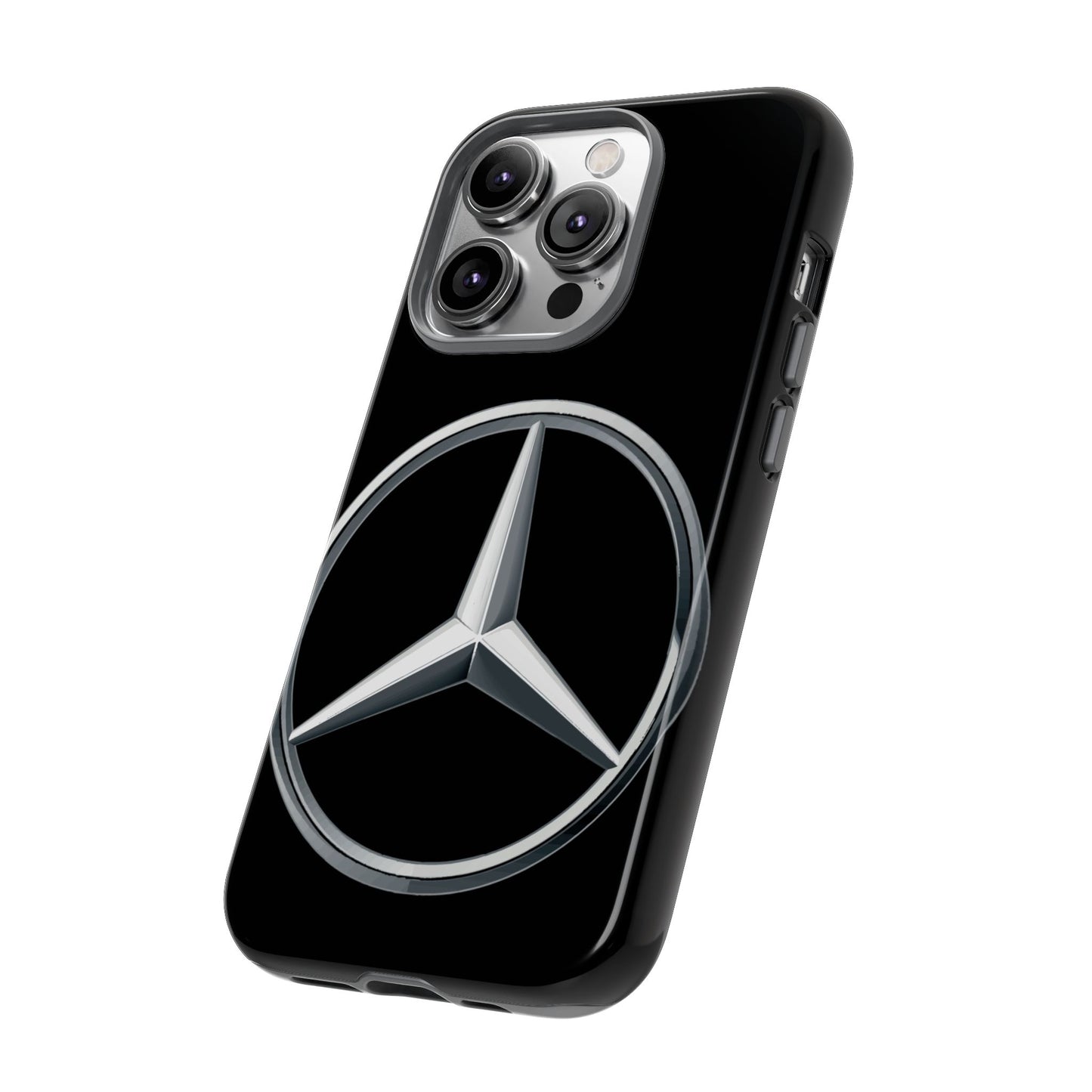 Phone Case iPhone 16/15/14 - Luxury Car Emblem Tough Case