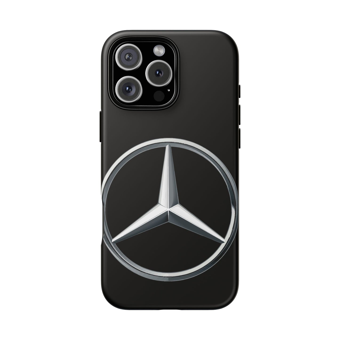 Phone Case iPhone 16/15/14 - Luxury Car Emblem Tough Case