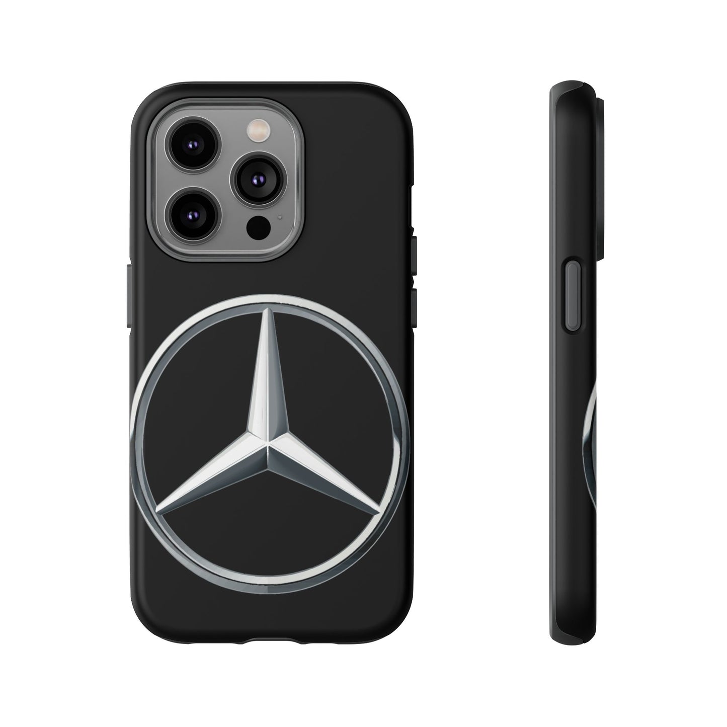 Phone Case iPhone 16/15/14 - Luxury Car Emblem Tough Case