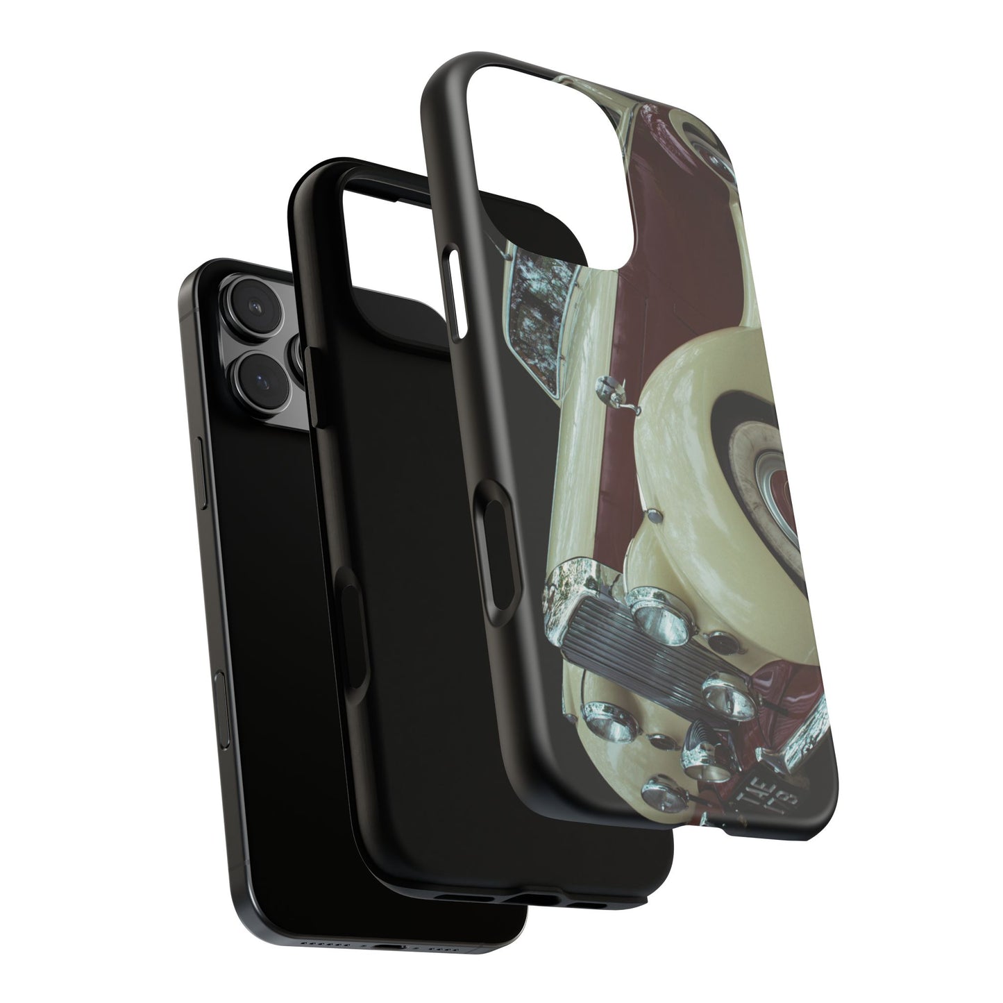 Phone Case iPhone 16/15/14 - Luxury Car Tough Case