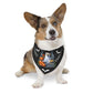Happy "Hallowoof" - EXTRA LARGE Pet Bandana Collar BLACK 01