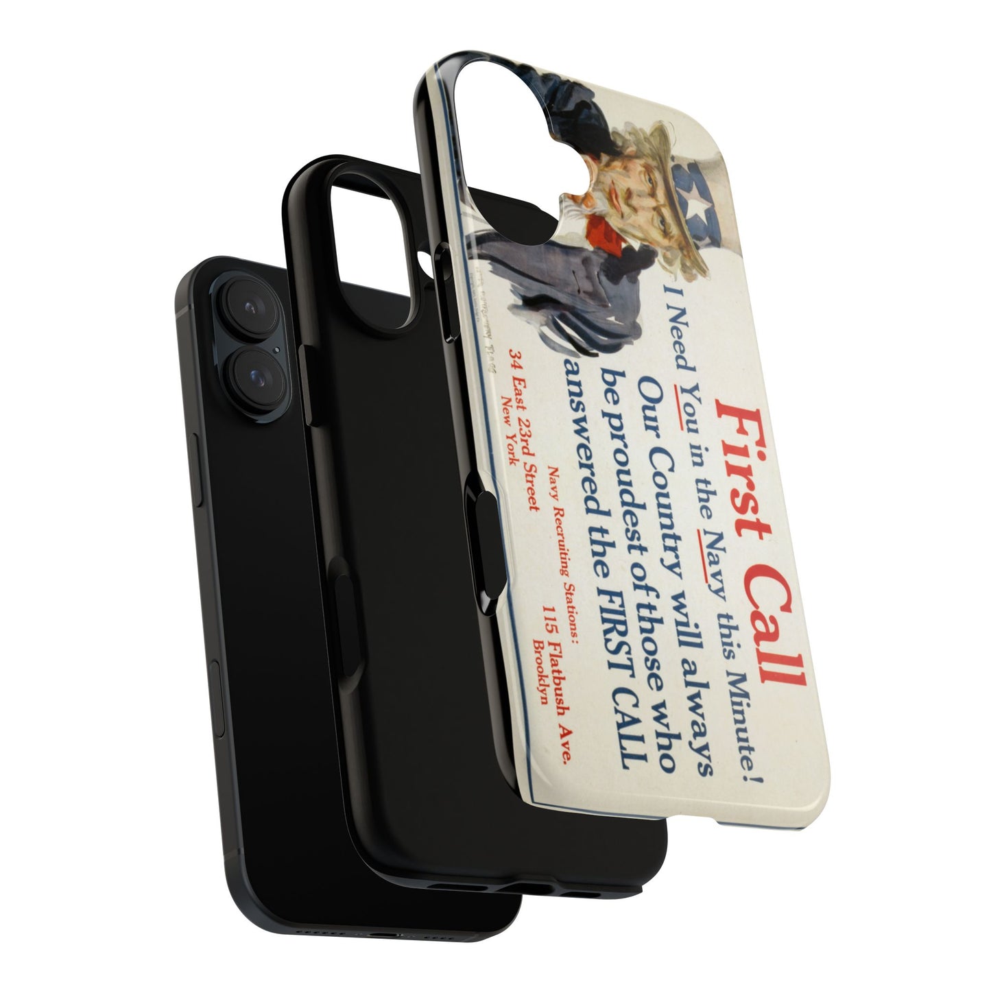 Phone Case iPhone 16/15/14 - Love & Honor Tough Case