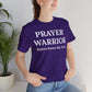 Prayer Warrior – Heaven Knows My Voice Faith-Based Inspirational T-Shirt