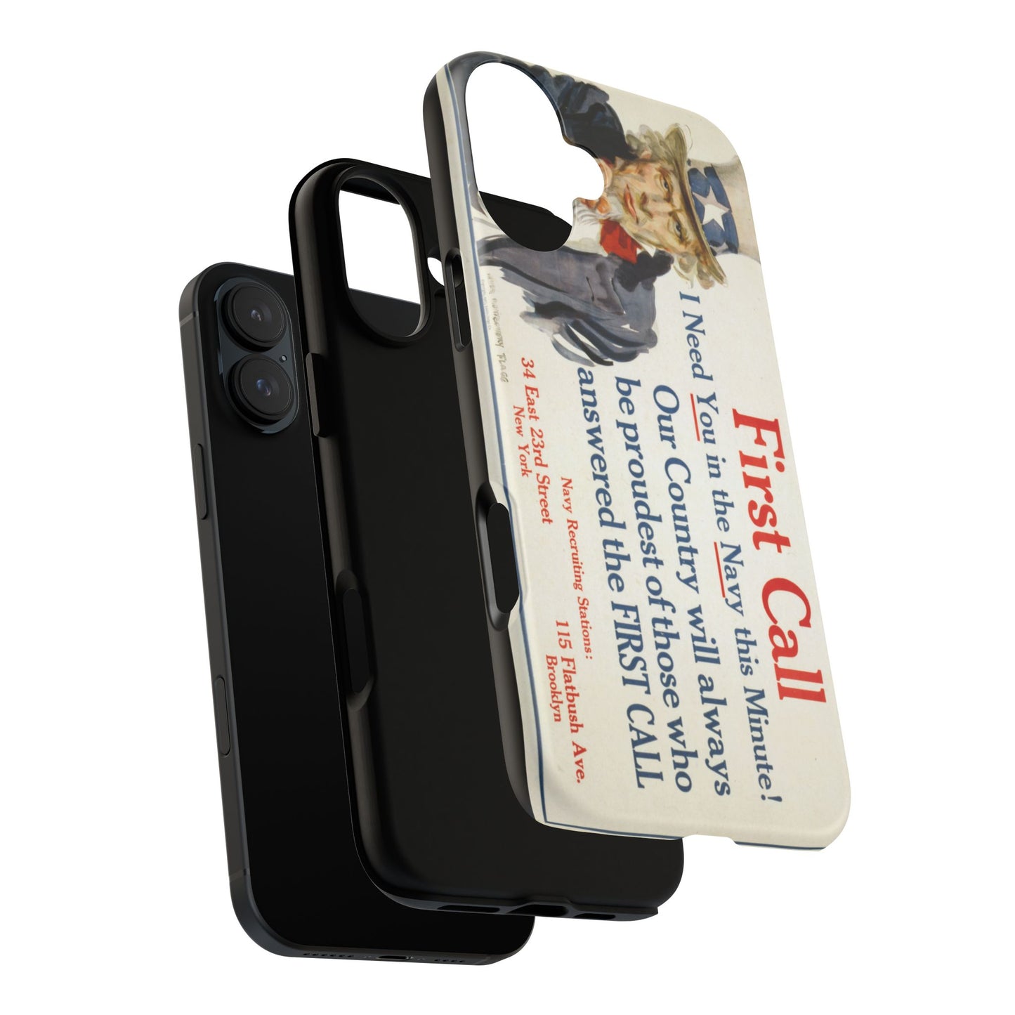 Phone Case iPhone 16/15/14 - Love & Honor Tough Case