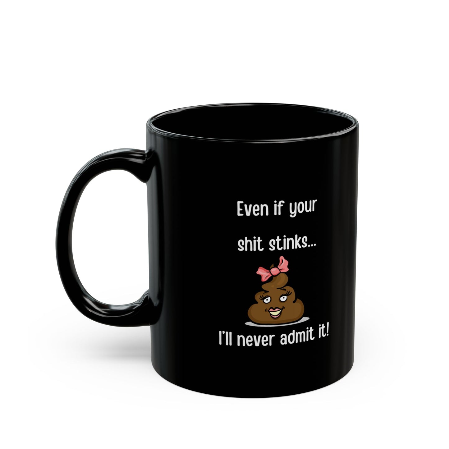 To My Stinkin’ Perfect Soulmate — Cute Poop Couple Coffee Cup (11oz/15oz)
