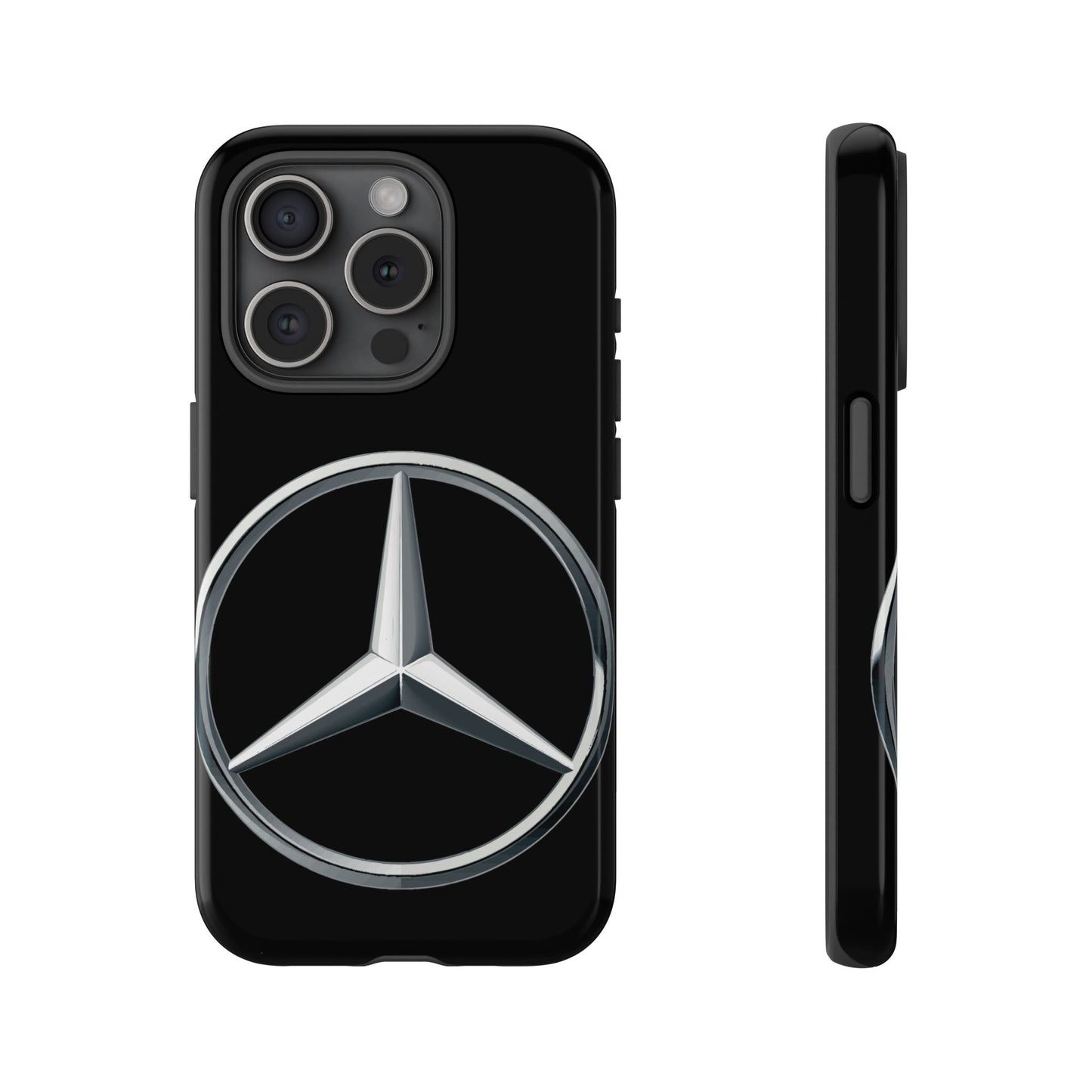 Phone Case iPhone 16/15/14 - Luxury Car Emblem Tough Case