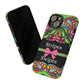 Phone Case iPhone 16/15/14 - Flower Child Stripes & Swipes Tough Case