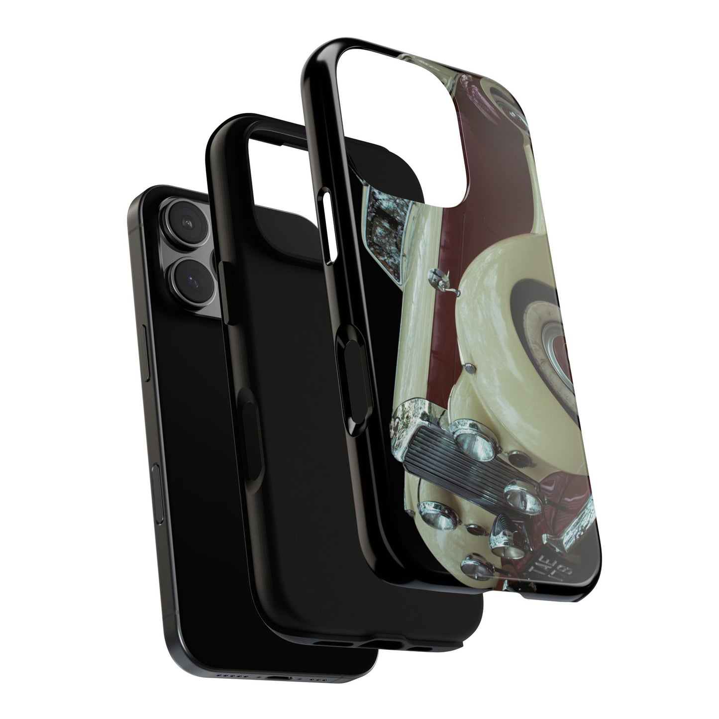 Phone Case iPhone 16/15/14 - Luxury Car Tough Case