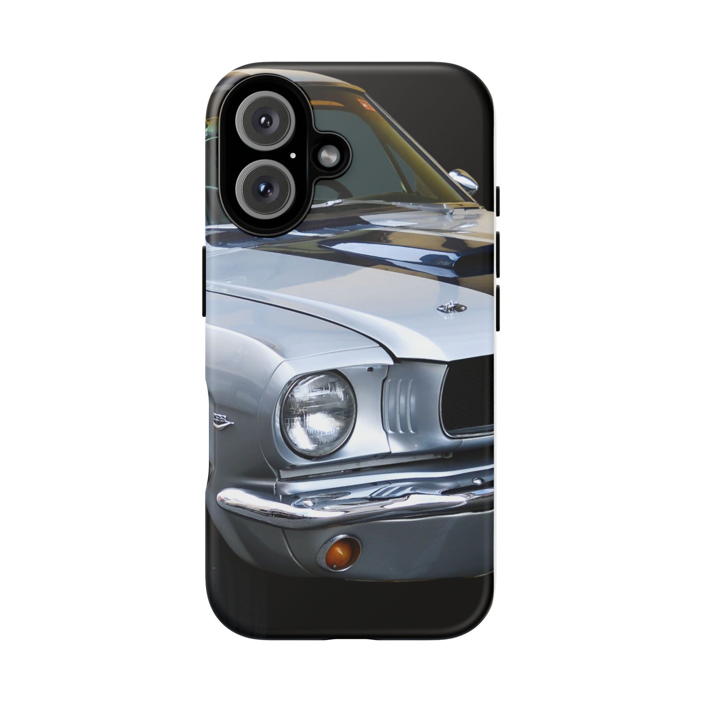 Phone Case iPhone 16/15/14 - Silver Car Tough Case