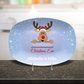 Rudolph “Search the Skies” Personalized Christmas Platter