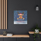 A Message from Rudolph Canvas – "May You Never Be Too Old to Search the Skies on Christmas Eve" Stretched Wall Art