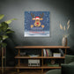A Message from Rudolph Canvas – "May You Never Be Too Old to Search the Skies on Christmas Eve" Stretched Wall Art