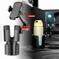 Car Cup Holder Expander with Mobile Phone Mount 360 Rotation Cup Holder Telescopic Smartphone Mount Auto Interior Accessories