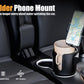 Car Cup Holder Expander with Mobile Phone Mount 360 Rotation Cup Holder Telescopic Smartphone Mount Auto Interior Accessories