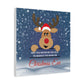 A Message from Rudolph Canvas – "May You Never Be Too Old to Search the Skies on Christmas Eve" Stretched Wall Art
