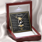 Graduation Gift for Daughter – Forever Love Necklace with Inspirational Message Card | Class of 2026
