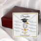 Graduation Gift for Daughter – Forever Love Necklace with Inspirational Message Card | Class of 2026