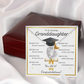 Graduation Gift for Granddaughter – Forever Love Necklace with Inspirational Message Card | Class of 2026