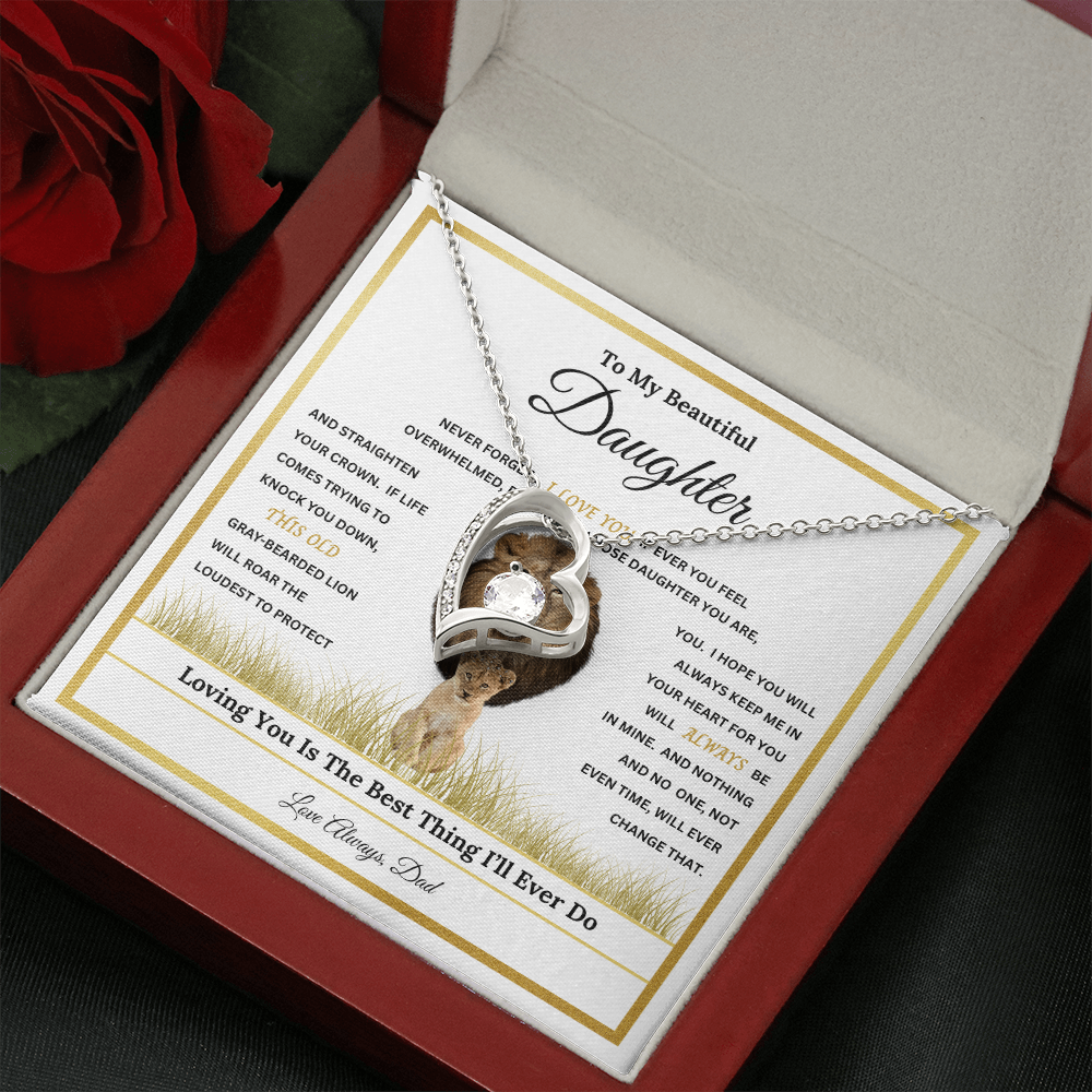To My Beautiful Daughter Gift - You Changed Me & Gave My Life New Meaning