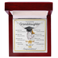 Graduation Gift for Granddaughter – Forever Love Necklace with Inspirational Message Card | Class of 2026
