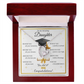 Graduation Gift for Daughter – Forever Love Necklace with Inspirational Message Card | Class of 2026