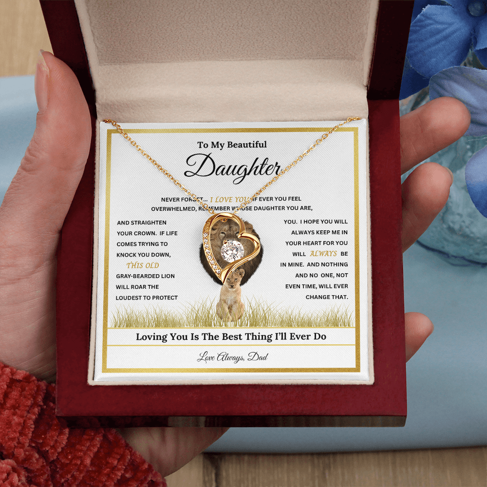 To My Beautiful Daughter Gift - You Changed Me & Gave My Life New Meaning