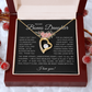Blessed to Have You - Bonus Daughter Forever Love Necklace Stepdaughter / Bonus Daughter Gift from Bonus Dad