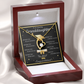 Graduation Gift for Granddaughter – Forever Love Necklace with Inspirational Message Card | Class of 2026