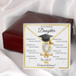 Graduation Gift for Daughter – Forever Love Necklace with Inspirational Message Card | Class of 2026