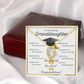 Graduation Gift for Granddaughter – Forever Love Necklace with Inspirational Message Card | Class of 2026