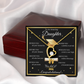 Graduation Gift for Daughter – Forever Love Necklace with Inspirational Message Card | Class of 2026