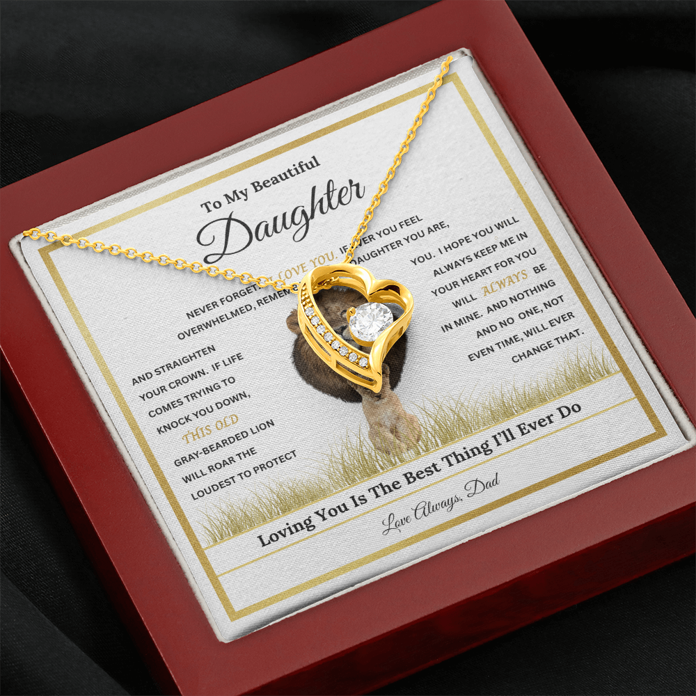 To My Beautiful Daughter Gift - You Changed Me & Gave My Life New Meaning