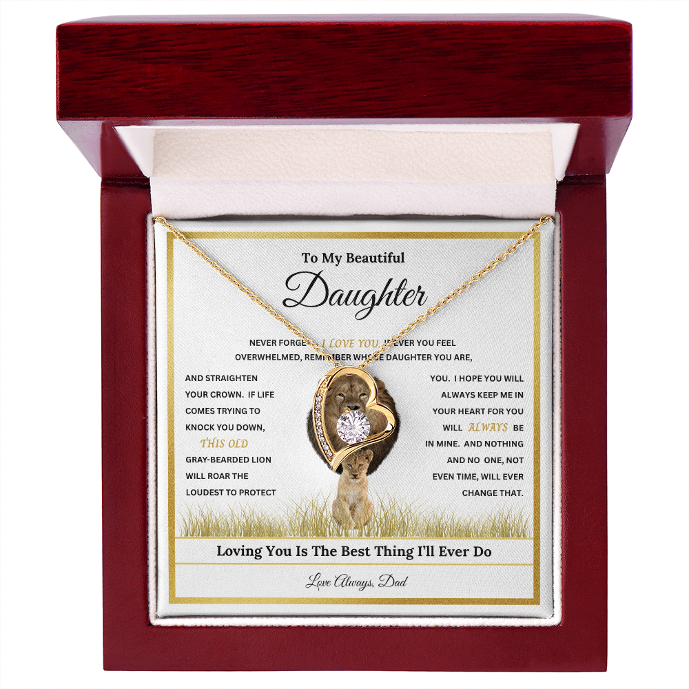 To My Beautiful Daughter Gift - You Changed Me & Gave My Life New Meaning