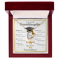 Graduation Gift for Granddaughter – Forever Love Necklace with Inspirational Message Card | Class of 2026