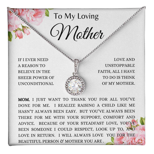 To Mom - Eternal Hope Necklace