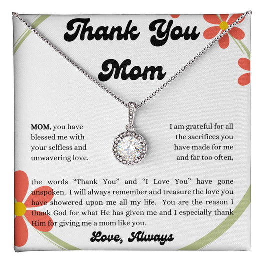 Thank You Mom - Eternal Hope Necklace