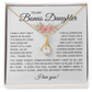 Blessed to Have You - Bonus Daughter Alluring Beauty Necklace Stepdaughter / Bonus Daughter Gift from Bonus Dad