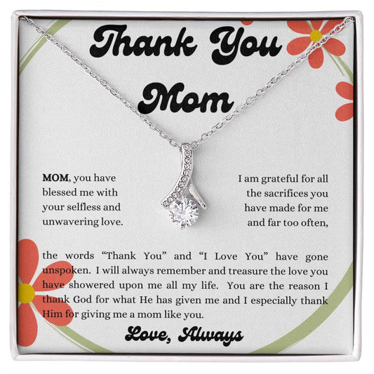 Thank You Mom - Alluring Beauty Necklace
