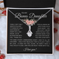 Blessed to Have You - Bonus Daughter Alluring Beauty Necklace Stepdaughter / Bonus Daughter Gift from Bonus Dad