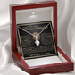“To My Bonus Daughter” Alluring Beauty Necklace Poetic Gift from Bonus Dad to Stepdaughter