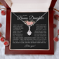 Blessed to Have You - Bonus Daughter Alluring Beauty Necklace Stepdaughter / Bonus Daughter Gift from Bonus Dad
