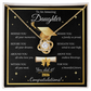 Graduation Gift for Daughter – Love Knot Necklace with Inspirational Message Card | Class of 2026
